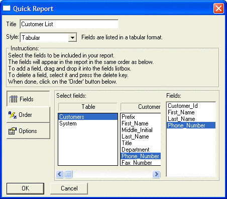 Quick Report Genie2